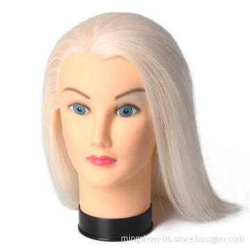 Custom wig head mannequin white